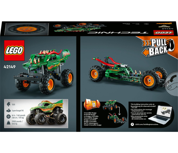 LEGO Technic 42149 Monster Jam™ Dragon™ - 1090519 - zdjęcie 10